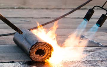 Plas Gogerddan asphalt flat roofing repairs