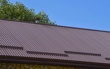 typical Plas Gogerddan corrugated roof uses