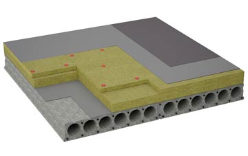 considerations of Plas Gogerddan flat roofing insulation