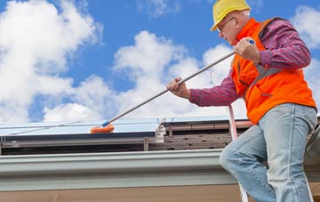 Plas Gogerddan soft wash roof cleaning