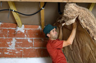 Plas Gogerddan tapered roof insulation